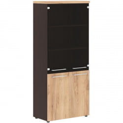 Шкаф комбинированный АХC 85.7 Дуб бофорд/Венге магия / AHC