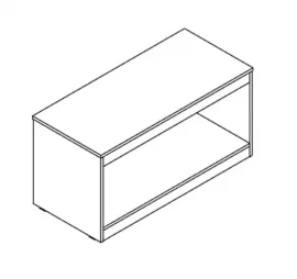 Тумба в прихожую КДХ 1045 Белый / KDH