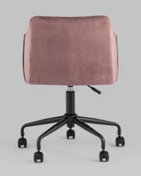Стул офисный ДЖамал велюр Розовый / Jamal