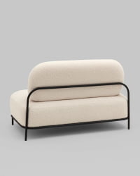 Диван Стоун нев ткань букле молочный / new