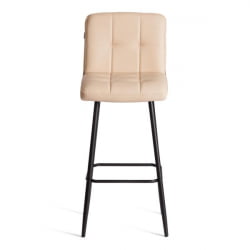 Барный стул Медео/Медео экокожа , бежевый, 45х56х113 см / Medeo/Медео