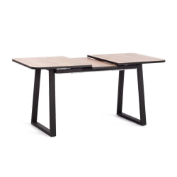 Раздвижной стол МАЛТИДО Дуб Вотан/черный / MALTIDO