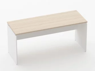 Стол прямой Дека ЛДСП каркас 75.06.16 Туя/Белый / Deka