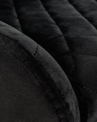 Стул барный ДОБРИН CХРИСТИАН 75 Черный велюр В108-77 / DOBRIN CHRISTIAN V108-77