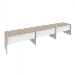 Рабочая станция ОНИКС О.РС-3.3.7 Дуб Аттик/Белый / ONIX O.RS-3.3.7