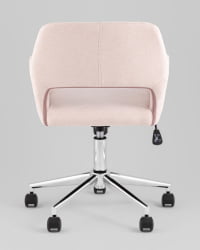 Стул офисный РОСС рогожка светло-розовый / ROSS