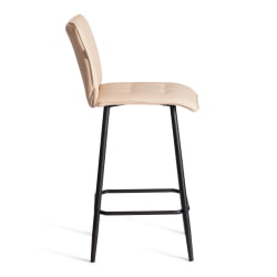 Барный стул Бари/Бари экокожа , бежевый, 42х55х99 см / Bari/Бари