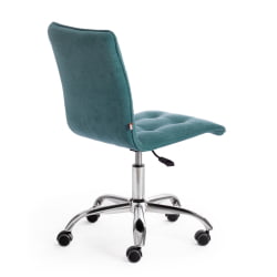 Кресло ЗЕРО велюр Cлермон, бирюзовый, 140 / ZERO Clermon,