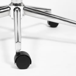 Кресло ВИМТА орех, кож/зам черный / VIMTA