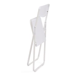 Стул ФОЛДЕР (мод. 3016) каркас: металл, сиденье/спинка: пластик, 48,5 х 48 х 82,5 см, вхите (белый) / FOLDER (mod. white