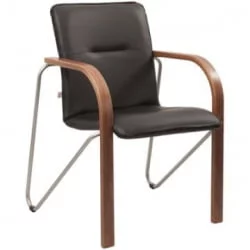 Конференц-кресло УН_Салса силвер 244446 Черный / UN_Salsa silver