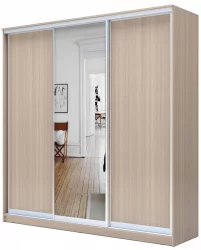 Длинный шкаф Хит-23-20-151 Ясень шимо светлый