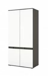 Шкаф Марсель 800 Венге Белый глянец