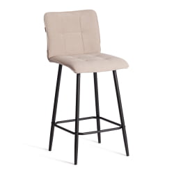 Барный стул Бари/Бари велюр, бежевый, 7, 42х55х99 см / Bari/Бари
