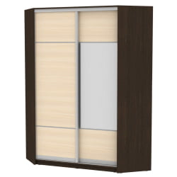 Шкаф-купе ЙА-198х1250-1(Венге-ДМ-Д4Д3) / YA-198х1250-1(Венге-ДМ-D4D3)