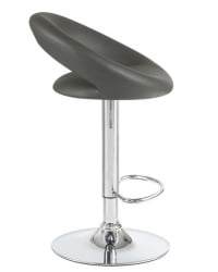 Стул барный ДОБРИН МИРА (серый) 2 шт / DOBRIN MIRA