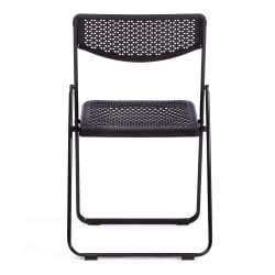 Стул ФОЛДЕР (мод. 3016) каркас: металл, сиденье/спинка: пластик, 48,5 х 48 х 82,5 см, блаcк (черный) / FOLDER (mod. black