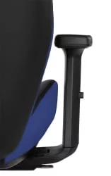 Геймерское кресло ВАРП Зе Синий/черный / WARP Ze