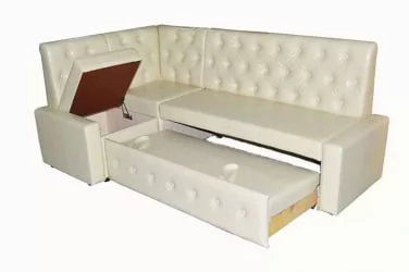 Диван угловой раскладной Зефир Комбинация 1 Остин Крем