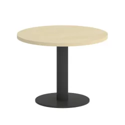 Стол журнальный круглый ХОМЕ ОФФИCЕ ВР.СП-5-60.1Г Клен/Антрацит металл / HOME OFFICE VR.SP-5-60.1G