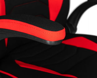 Кресло игровое ДОБРИН РИCК (черно-красный) / DOBRIN RICK