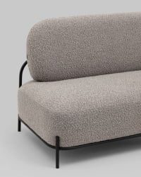 Диван Стоун нев ткань букле серо-бежевый / new