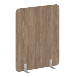 Перегородки на металлических опорах на фетровых подпятниках Р-лине ДП.Ф-120-150 Дуб Аризона / R-line DP.F-120-150