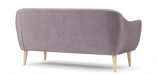 Диван тканевый Реймс ткань Браво грей (800*1700*840) Серый, Т1838444/60811/4 / Bravo grey T1838444/60811/4