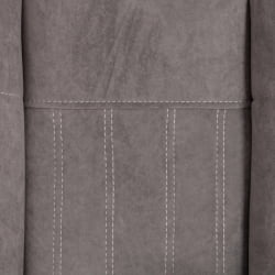 Кресло ОКСФОРД хром флок , серый, 29 / OXFORD