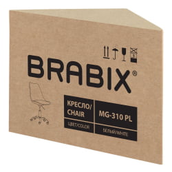 Кресло офисное БРАБИКС Еамес МГ-310 ПЛ Белый / BRABIX Eames MG-310 PL