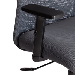 Кресло ПРАCТИC ПЛТ ткань/кож/зам, серый/металлик, ТВ-12/В-12/36 / PRACTIC PLT TW-12/W-12/36