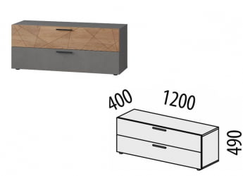 ТВ тумба Джерси 602.01