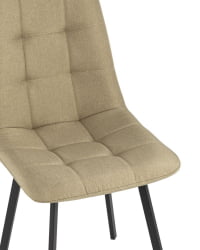 Комплект из четырех стульев Чиллй рогожка бежевый 4 шт. / Chilly