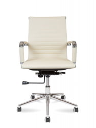 Кресло офисное Техно ЛБ Слоновая кость / LB