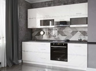 Кухонный гарнитур (ширина 240 см) Бьянка 27