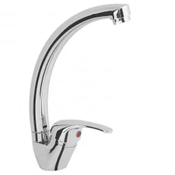 Смеситель Кухонный Укинокс Ум2302 Стcр Матовый Хром / Ukinox Um2302 Stcr