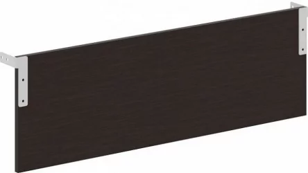 Фронтальная панель к одинарному столу КСТЕН-К КСДСТ 147 Легно темный Алюминий / XTEN-Q XDST