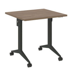 Стол складной мобильный КС-Пулл КС.М-0.7 Дуб Аризона/Антрацит / X-Pull X.M-0.7