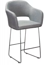 Стул полубарный Оскар (ПБ) Грей/Линк / Oscar