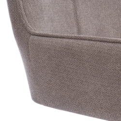 Кресло Мурано/Мурано хром велюр/букле (ХЙП), бежевый / Murano/Мурано (HYP),