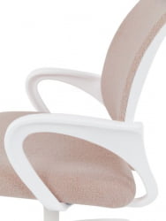 Детское кресло CХАИРМАН ТИН (КИДС) 103 белый пластик БАРНИ (БАРНИ) Зефир / CHAIRMAN (KIDS) (BARNI)