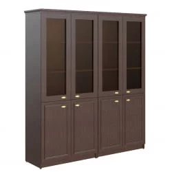 Шкаф высокий 2-х секционный комбинированный РХC 180.2 Венге / RHC