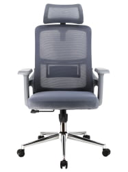 Эргономичное кресло Еверпроф ЕП-530 Грей Сетка Серый / Everprof EP-530 Grey