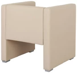 Кресло Бриф экокожа Бежевый