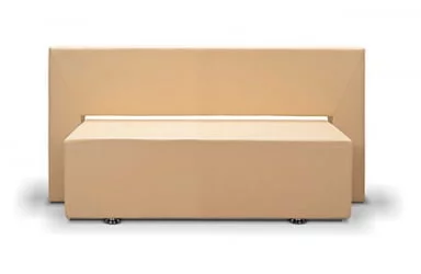 Диван металл Клаб-1 2/140 Бежевый