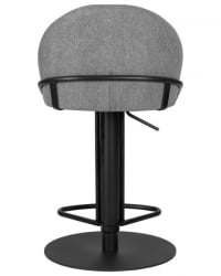 Стул барный ДОБРИН ОЛИВЕР (серая ткань (ФЛЙ1347-17)) 2 шт / DOBRIN OLIVER (FLY1347-17))