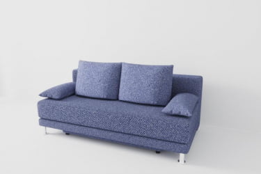 Диван Стандарт (Берхоусе) Цвет фасада: Виолет; Тип: Прямой; Материал фасада: Рогожка / (Berhouse)