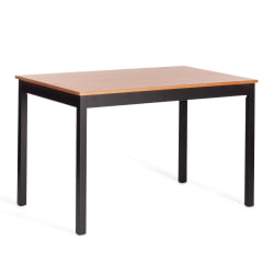 Обеденный комплект Соната (стол + 4 стула) / Соната дининг сет массив сосны, стол: 120х75х73см стул :41х50х95см, антик/черный / Sonata dining set