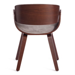 Стул ЛАНДО (мод.8036) дерево / ткань, 59х53х75 см, орех/серый / LANDO (mod.8036)