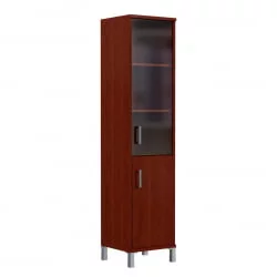 Стеллаж стекло тонированное В431.5 Л Бургунди / L